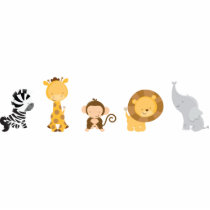 Jungle Babies Cut Outs