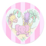Jungle Baby Heart Blessings- girl Large