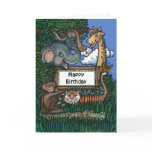 Jungle Birthday Card