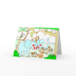 Jungle Birthday cards
