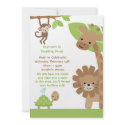 Jungle Birthday Party Invitation