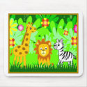 Jungle Friends mousepads