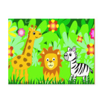 Jungle Friends Postcard