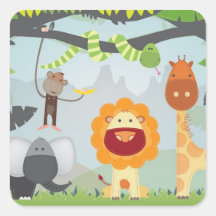 Jungle Fun Sticker