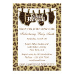 Jungle gender reveal PERSONALIZE Personalised Announcement
