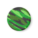 jungle green army camouflage textured refrigerator magnets