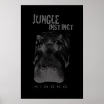 Jungle Instinct™_Kiboko_hippo on black