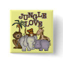 Jungle Love Tshirts and Gifts buttons