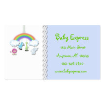 Jungle Mobile Baby Business Card