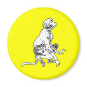 Jungle monkey magnets