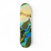 Jungle Peacock Skateboard