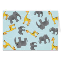 Jungle Toss Greeting Cards