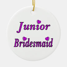Junior Bridesmaid Simply Love Christmas Tree Ornaments