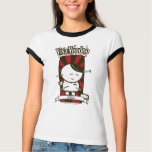 "Junior" ladies fitted t-shirt