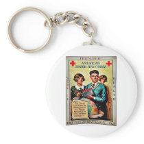 Junior Red Cross 5 Keychain