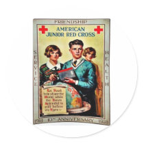 Junior Red Cross 5 Sticker