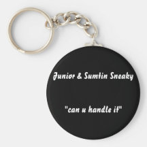Junior & Sumtin Sneaky Key Chains