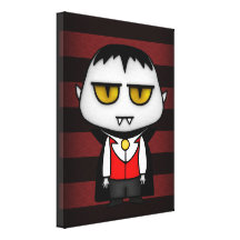 Junior Vampire Gallery Wrapped Canvas