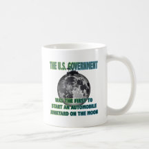 JUNKYARD ON THE MOON MUG