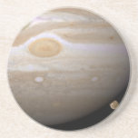 Jupiter and Ganymede Drink Coaster