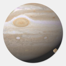 Jupiter and Ganymede Sticker