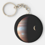 Jupiter and Io Keychain