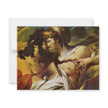 Jupiter And Juno On Mount Ida, Detail By James Bar Invitations