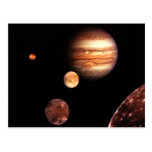 Jupiter Galilean Moons Astronomy & Science Gifts Post Cards