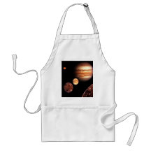 Jupiter Galilean Moons Space & Astronomy Gifts Aprons