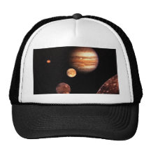 Jupiter Galilean Moons Space & Astronomy Gifts Trucker Hat