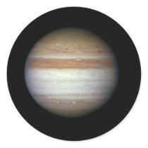 Jupiter Round Sticker