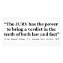 Jury Nullification Quote by Oliver Wendell Holmes Personalized Photo Card