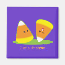 Just a Bit Corny Fridge Magnets