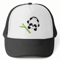 Just a Bite of Bamboo Trucker Hats