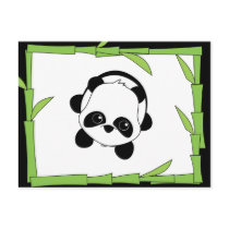 Just a Bite of Bamboo Post Card