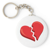 just a broken heart keychain