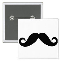 just a moustache button