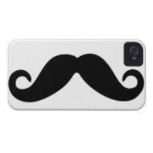 Just a Moustache iPhone 4 Cases