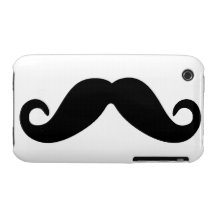 Just A Moustache iPhone case iPhone 3 Case