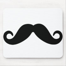 just a moustache mousepad
