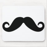 just a moustache mousepad