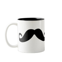 just a moustache mug