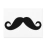just a moustache postcard