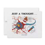 Just A Thought... (Neuron / Synapse) Custom Invitations