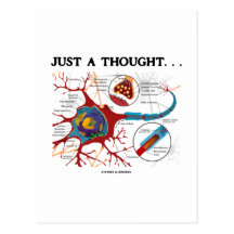 Just A Thought... (Neuron / Synapse) Postcards