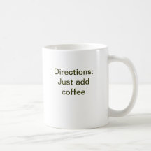 Just add Coffee Mugs