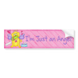 Just an Angel Bumper Sticker bumper stickers