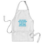 Just another atheist in search of world peace aprons