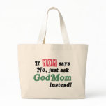 Just Ask GodMom bags