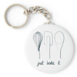 Just Bake It Keychain